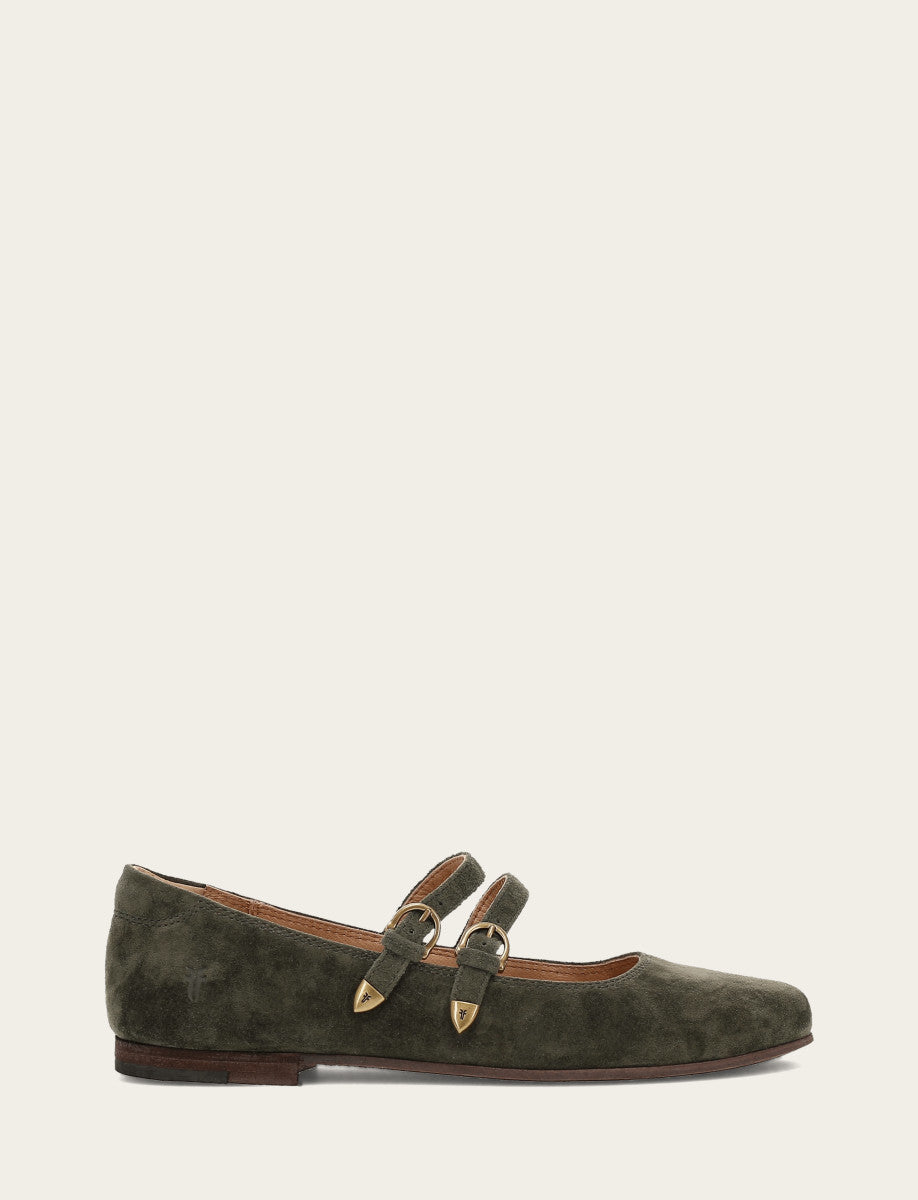 Women's Dark Olive Carson Multi Mary Jane Shoe | Frye Dark Olive