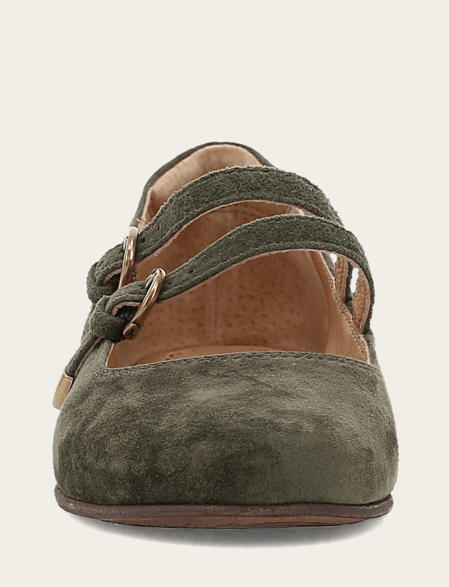 Women's Dark Olive Carson Multi Mary Jane Shoe | Frye Dark Olive