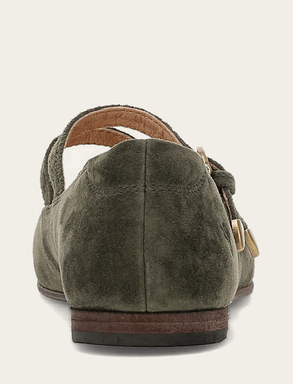 Women's Dark Olive Carson Multi Mary Jane Shoe | Frye Dark Olive