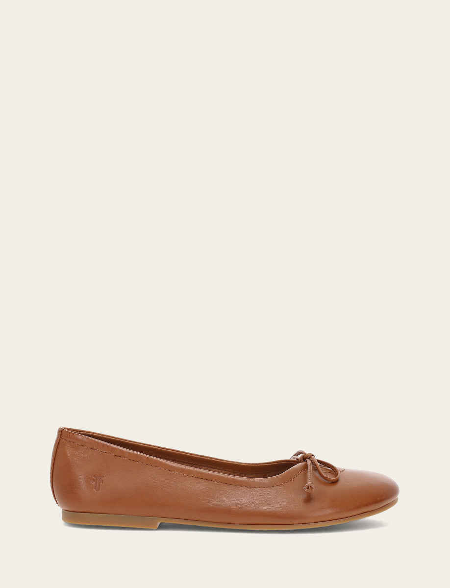 Women's Dark Latte Emma Ballet Flats | Frye Dark Latte