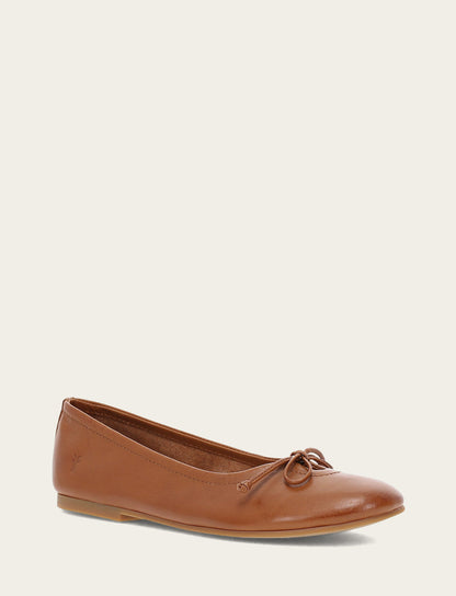 Women's Dark Latte Emma Ballet Flats | Frye Dark Latte