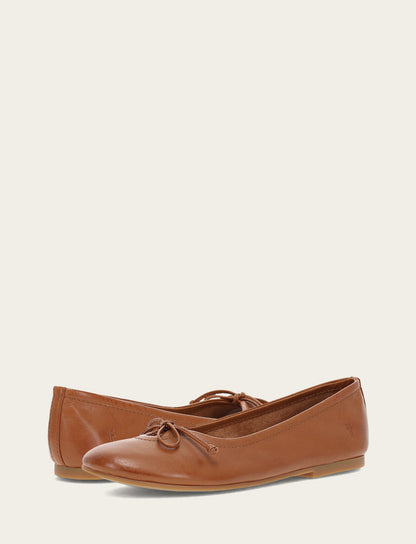 Women's Dark Latte Emma Ballet Flats | Frye Dark Latte
