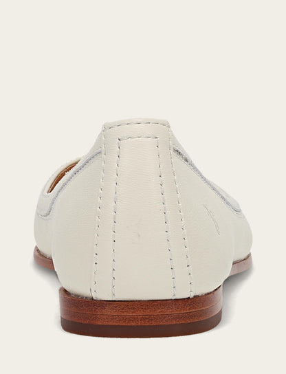 Women's White Carson Ballet Flats | Frye White