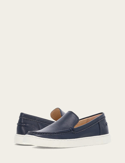 Women's Navy Ivy Venetian Loafers | Frye Navy