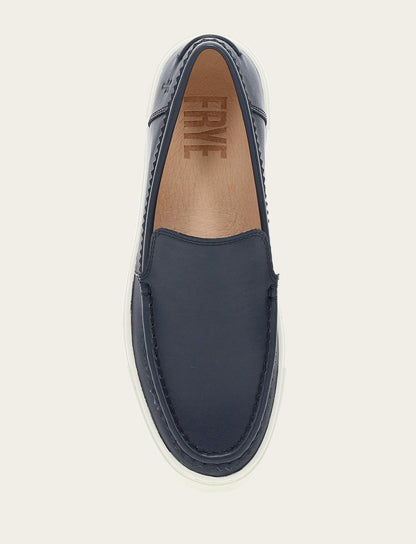 Women's Navy Ivy Venetian Loafers | Frye Navy