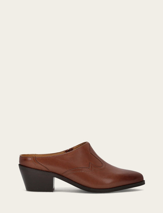 Women's Brown Luna Mule | Frye Brown