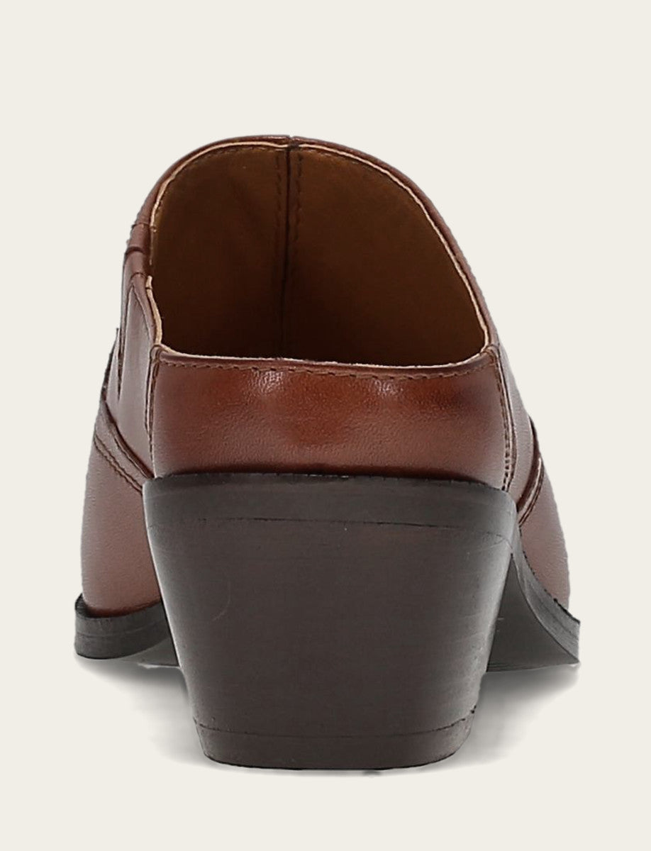 Women's Brown Luna Mule | Frye Brown