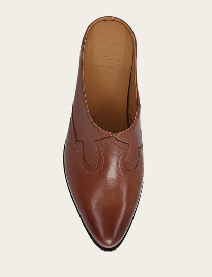 Women's Brown Luna Mule | Frye Brown
