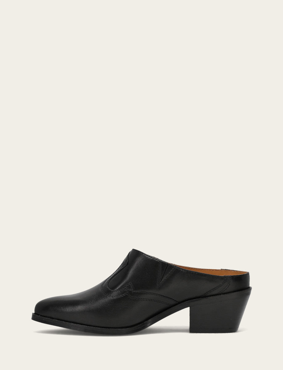 Women's Black Luna Mule | Frye Black