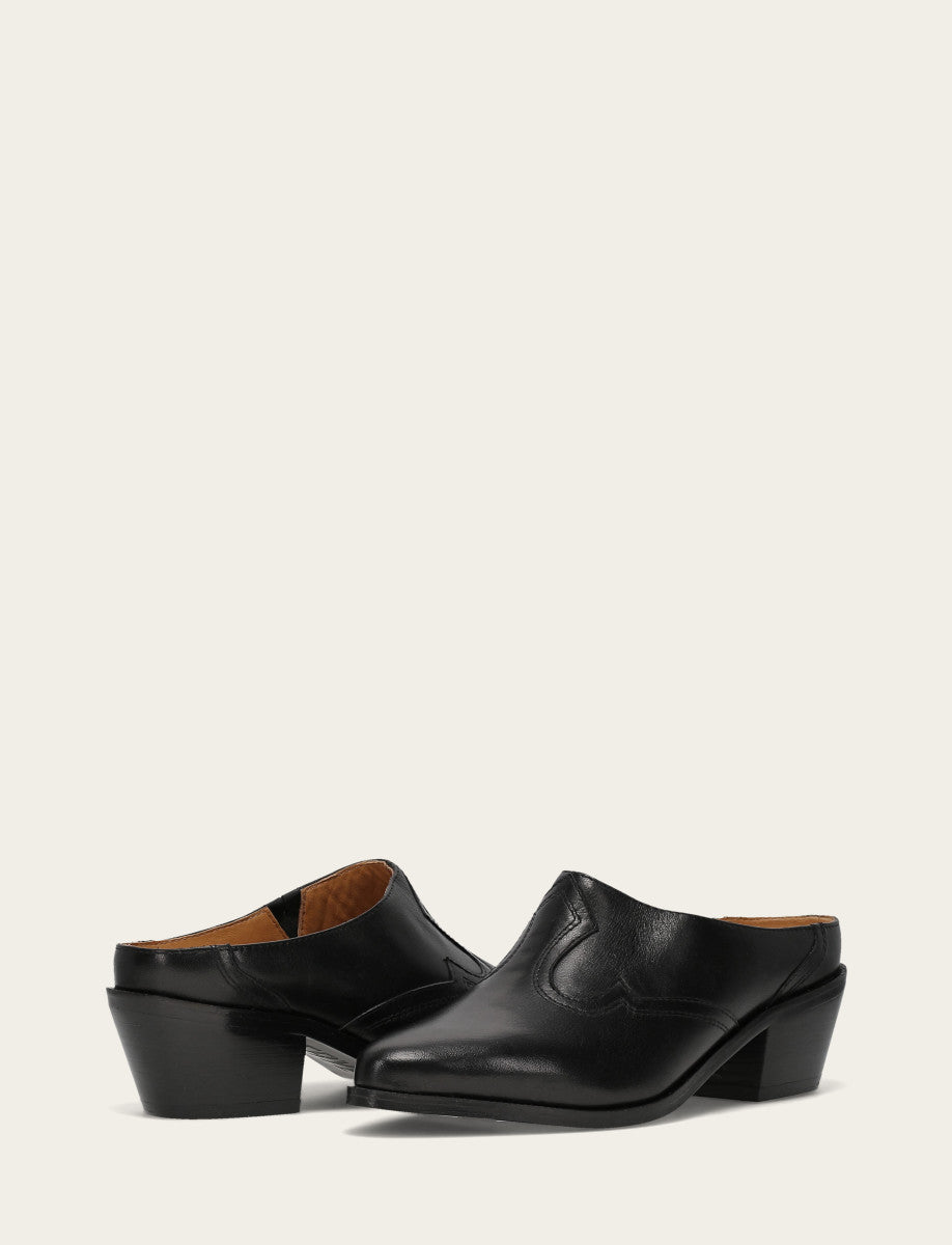 Women's Black Luna Mule | Frye Black