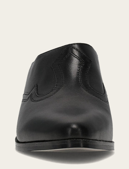 Women's Black Luna Mule | Frye Black