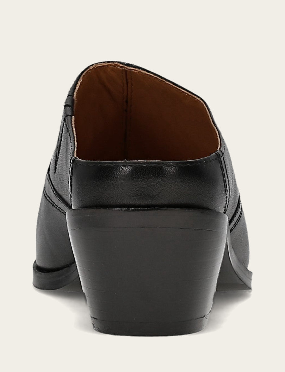 Women's Black Luna Mule | Frye Black