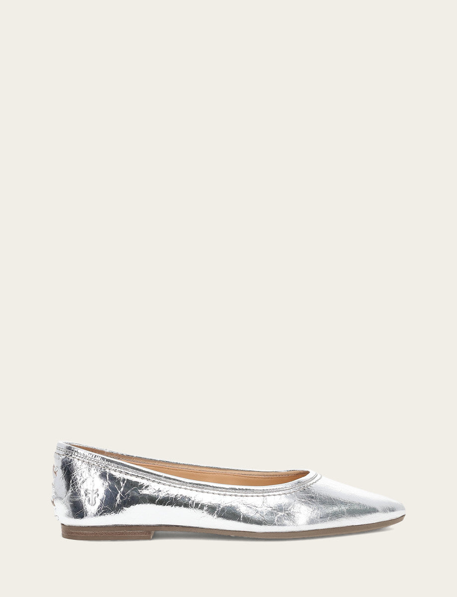 Women's Silver Heather Ballet Flats | Frye Silver