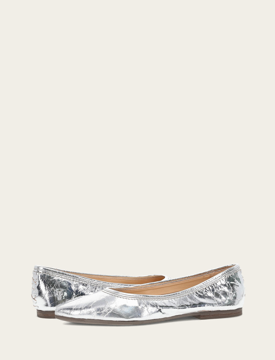 Women's Silver Heather Ballet Flats | Frye Silver