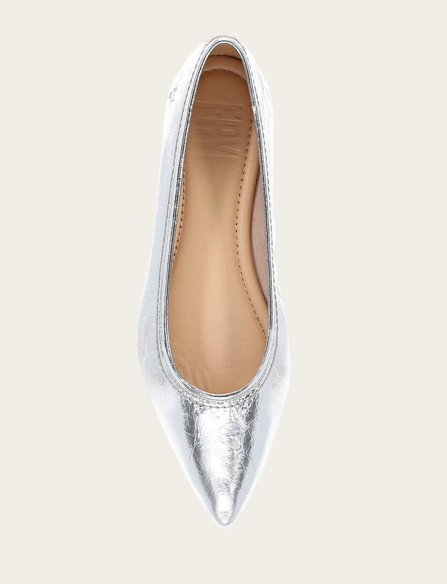 Women's Silver Heather Ballet Flats | Frye Silver
