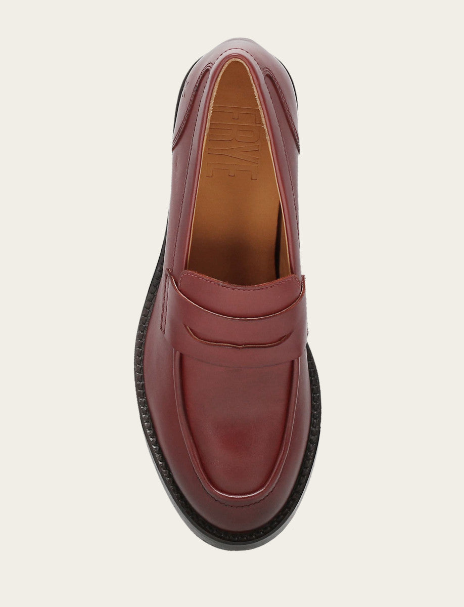 Women's Cranberry Rylee Loafer | Frye Cranberry