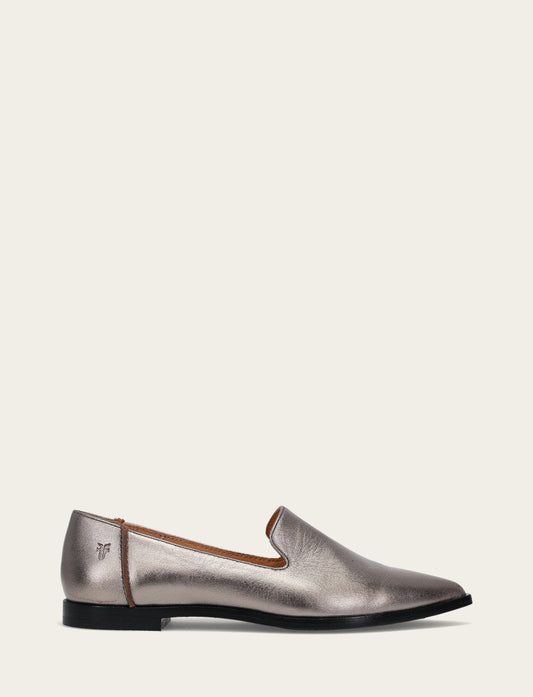 Women's Dark Pewter Kenzie Venetian Loafers | Frye Dark Pewter