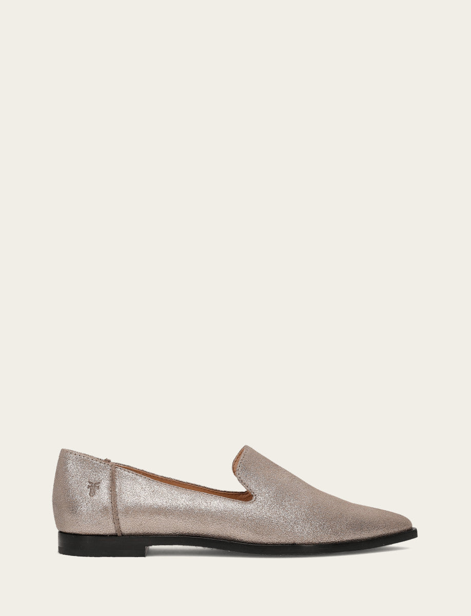 Women's Pewter Kenzie Venetian Loafers | Frye Pewter