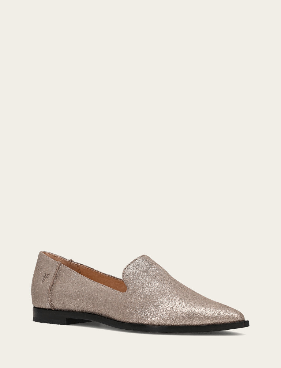 Women's Pewter Kenzie Venetian Loafers | Frye Pewter
