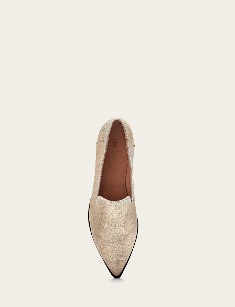 Women's Pewter Kenzie Venetian Loafers | Frye Pewter