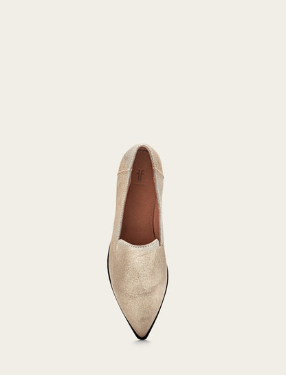 Women's Pewter Kenzie Venetian Loafers | Frye Pewter
