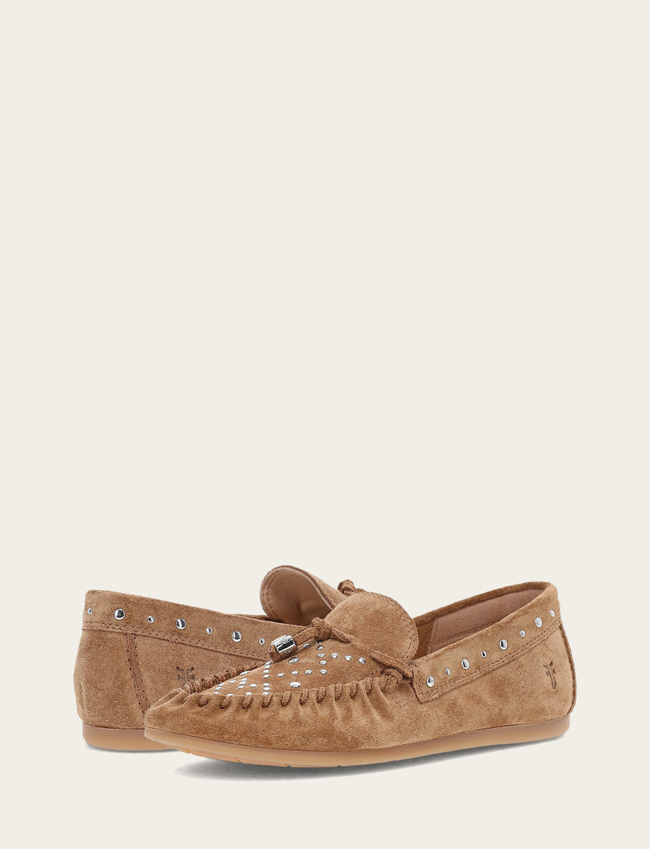 Women's Almond Naya Stud Moc Loafers | Frye Almond