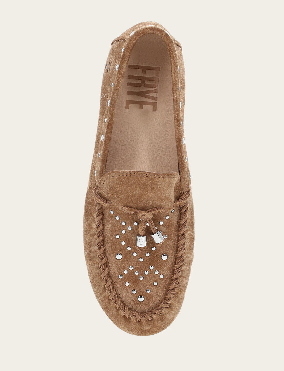 Women's Almond Naya Stud Moc Loafers | Frye Almond