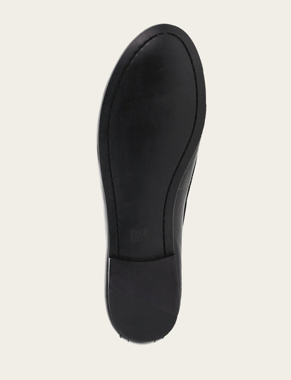 Women's Black Carson Logo Ballet Flats | Frye Black