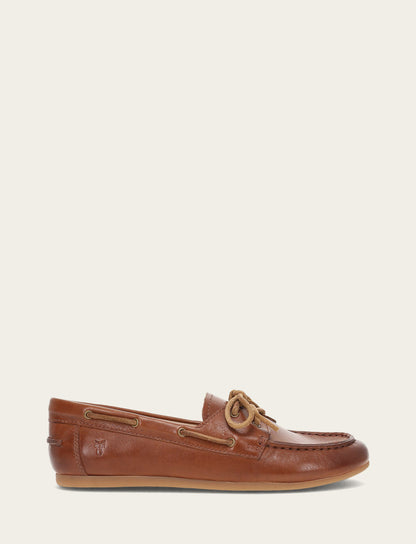 Women's Cinnamon Naya Boat Shoes | Frye Cinnamon