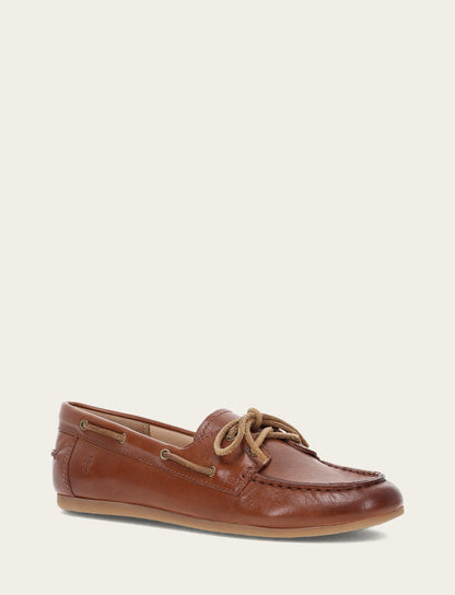 Women's Cinnamon Naya Boat Shoes | Frye Cinnamon