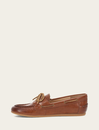 Women's Cinnamon Naya Boat Shoes | Frye Cinnamon