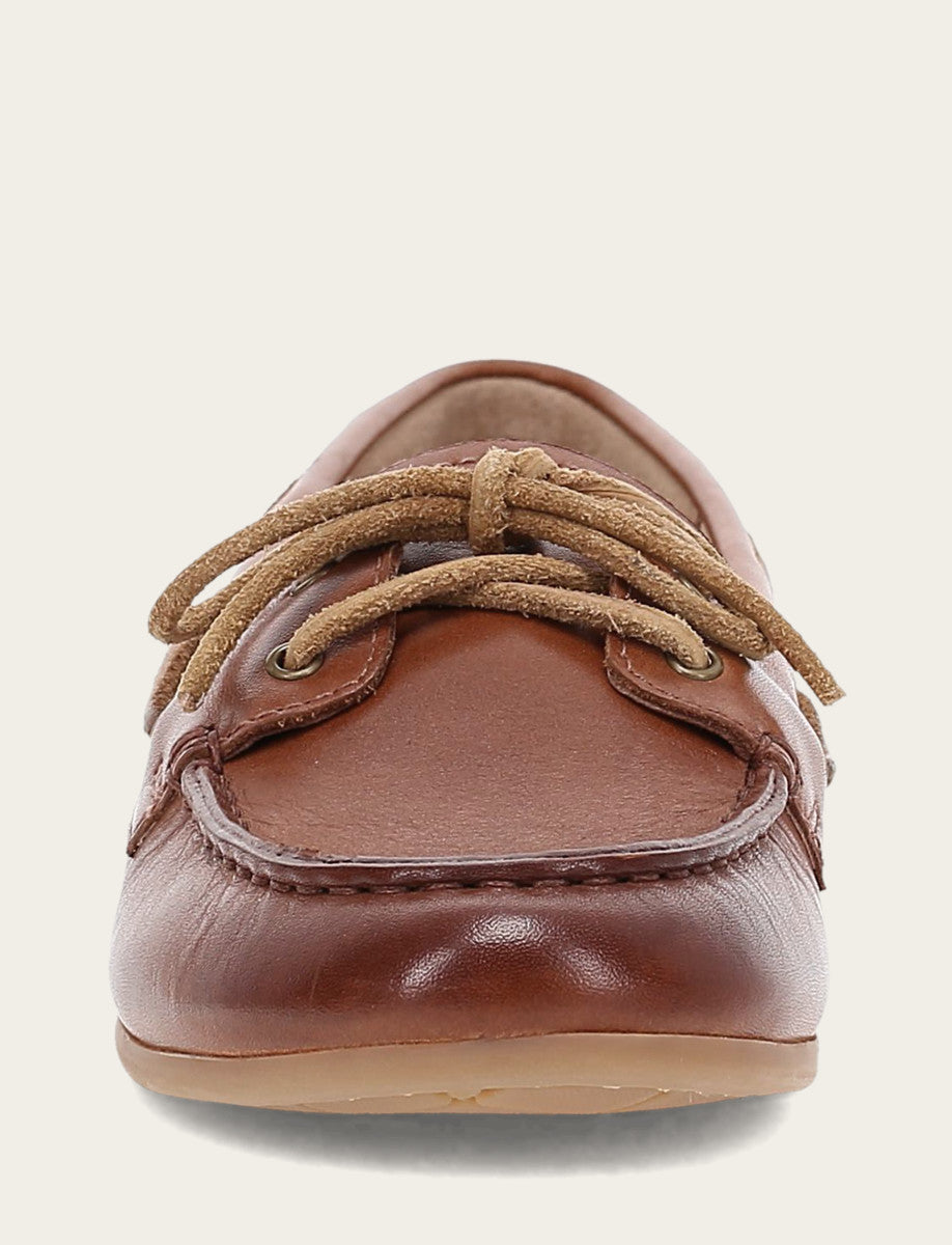 Women's Cinnamon Naya Boat Shoes | Frye Cinnamon