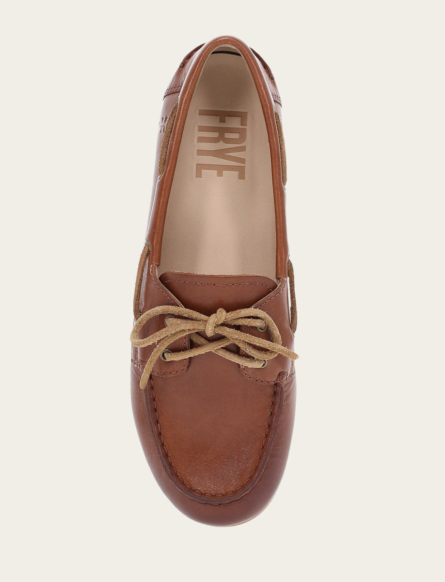 Women's Cinnamon Naya Boat Shoes | Frye Cinnamon