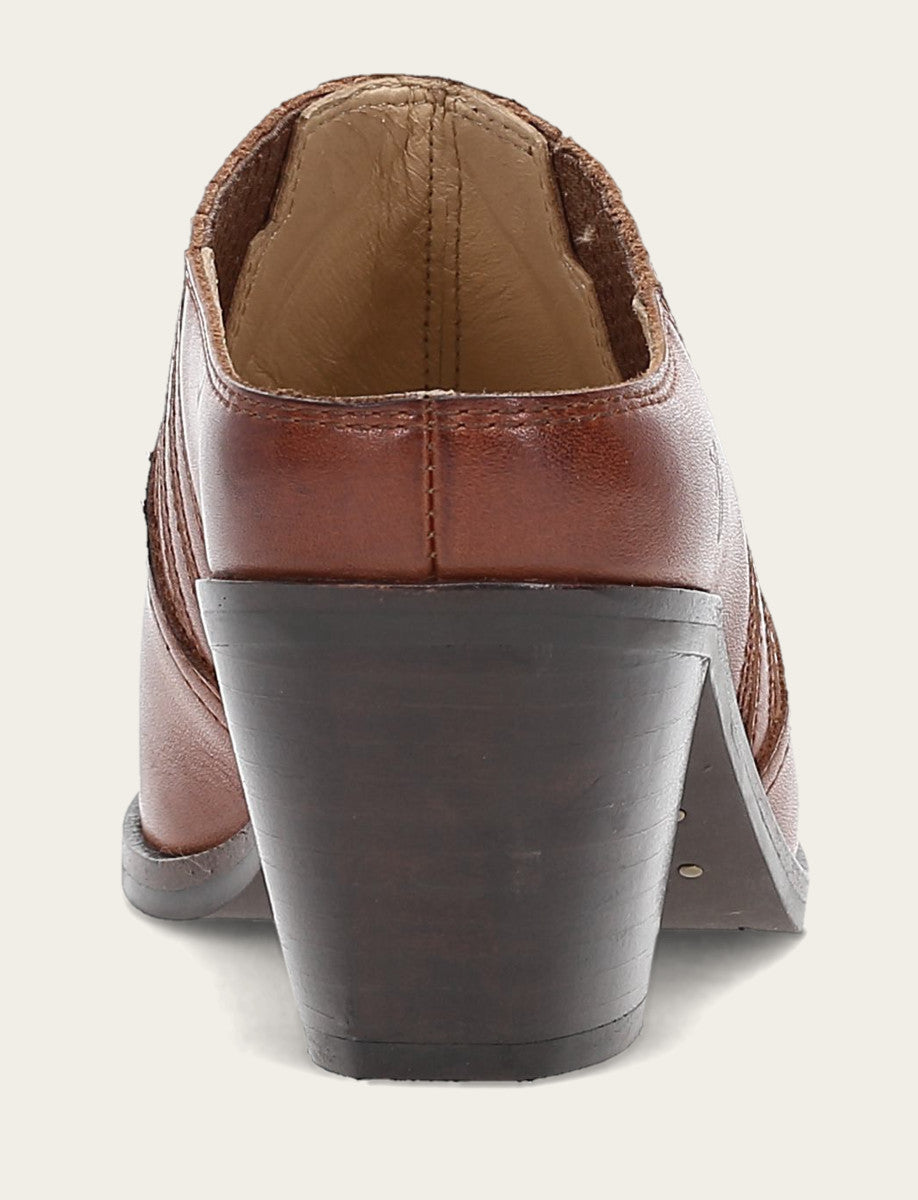 Women's Cinnamon Sara Western Mules | Frye Cinnamon
