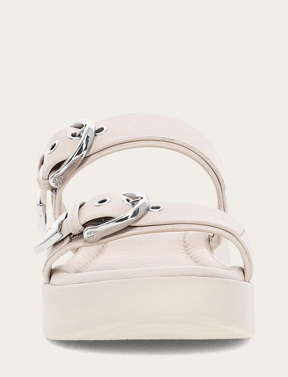 Women's Ivory Maya Buckle Sandals | Frye Ivory