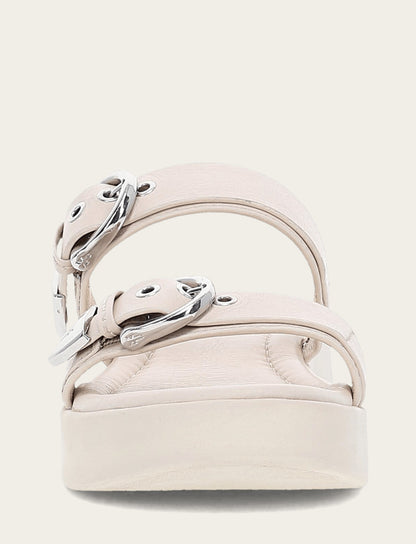 Women's Ivory Maya Buckle Sandals | Frye Ivory