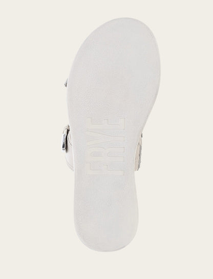 Women's Ivory Maya Buckle Sandals | Frye Ivory