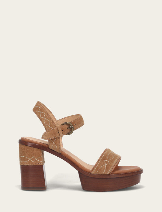 Women’s Almond Pipa Woodstock Sandals | Frye Almond