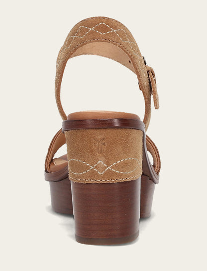 Women’s Almond Pipa Woodstock Sandals | Frye Almond