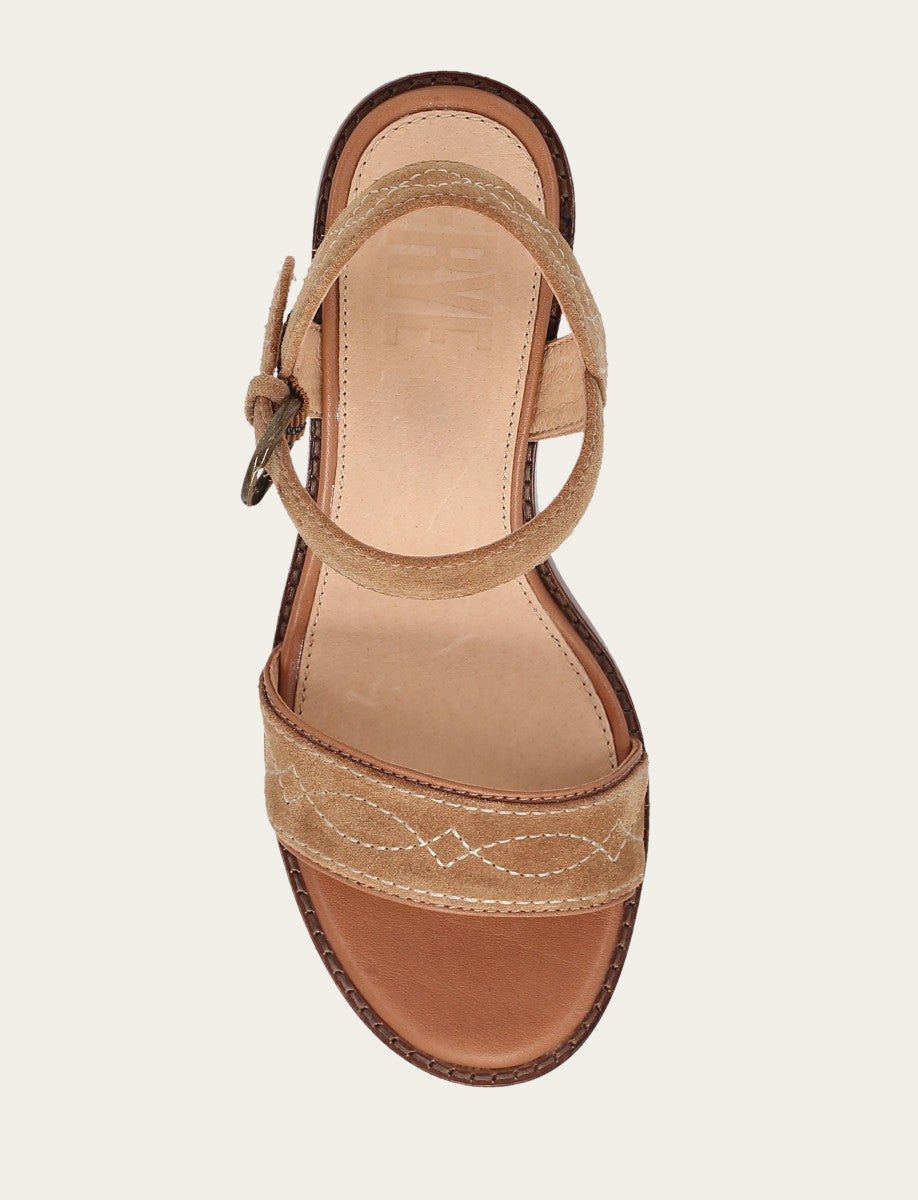 Women’s Almond Pipa Woodstock Sandals | Frye Almond