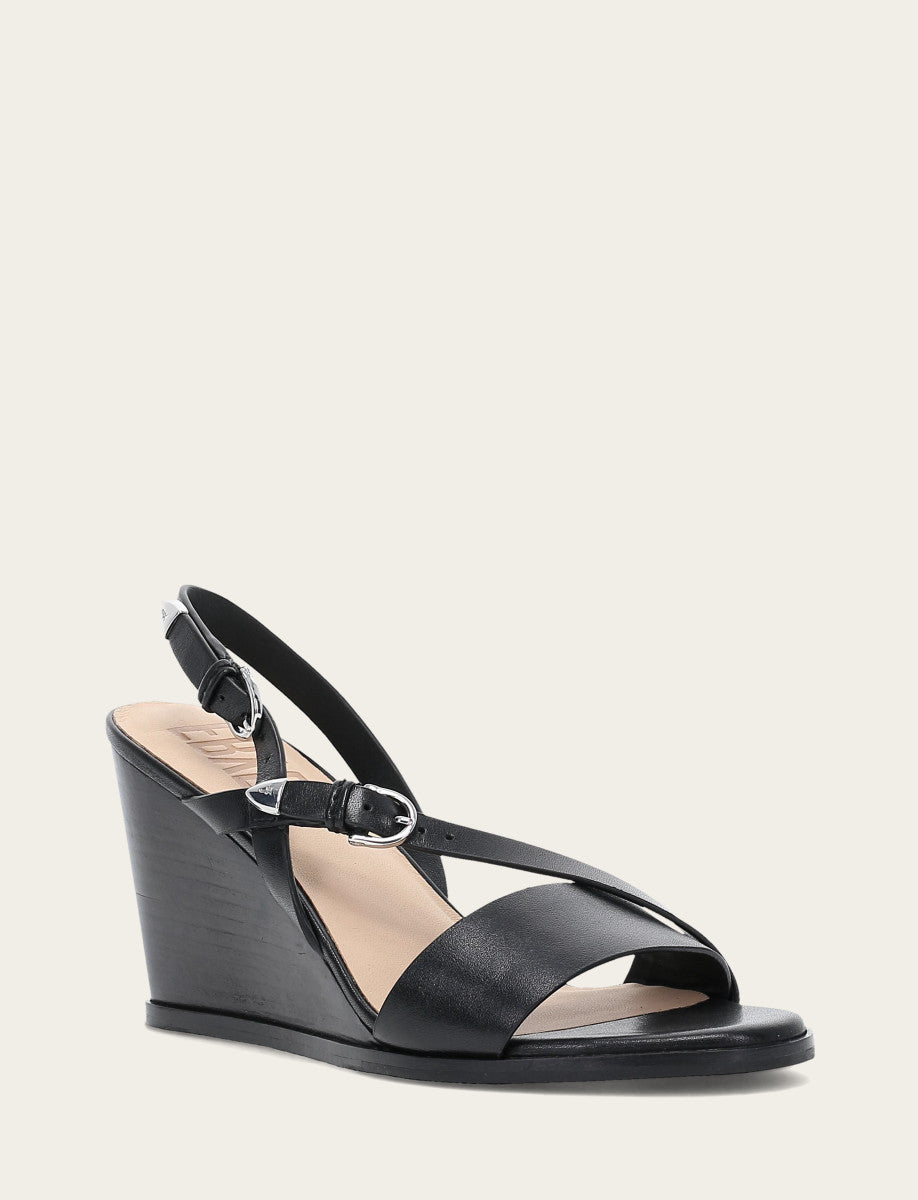 Women's Black Rachel Buckle Sandals | Frye Black