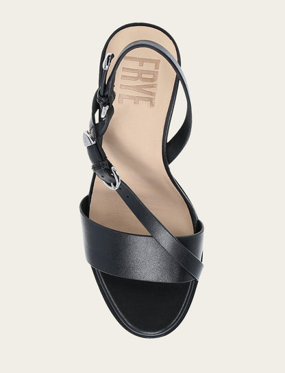 Women's Black Rachel Buckle Sandals | Frye Black