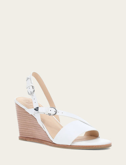 Women's White Rachel Buckle Sandals | Frye White