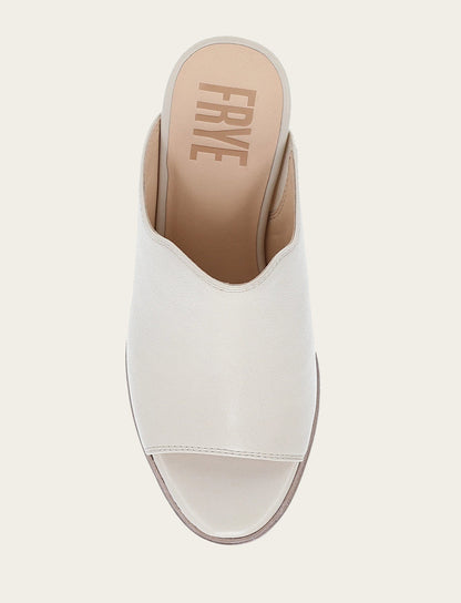 Women's Ivory Stella Mule Sandals | Frye Ivory