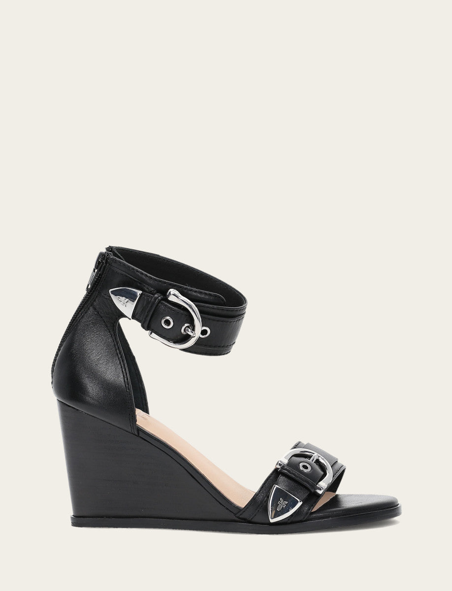 Women's Black Rachel 2 Piece Sandals | Frye Black
