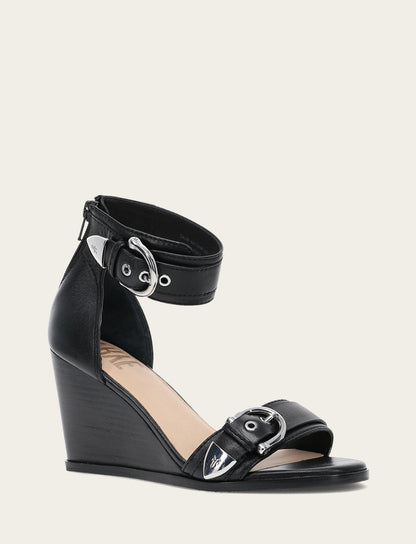 Women's Black Rachel 2 Piece Sandals | Frye Black