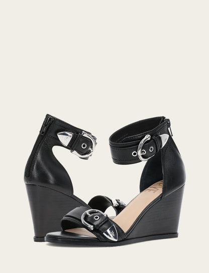 Women's Black Rachel 2 Piece Sandals | Frye Black