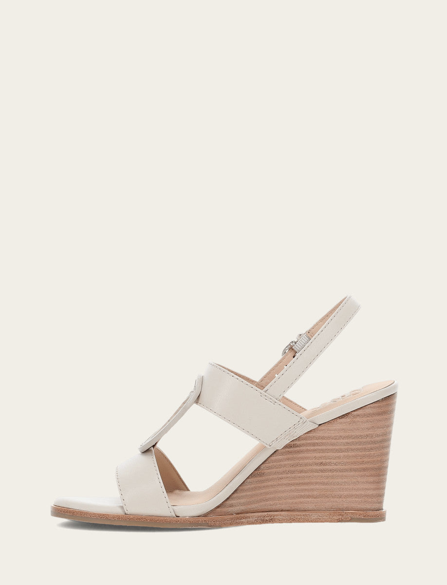 Women's Ivory Rachel Logo Sandals | Frye Ivory