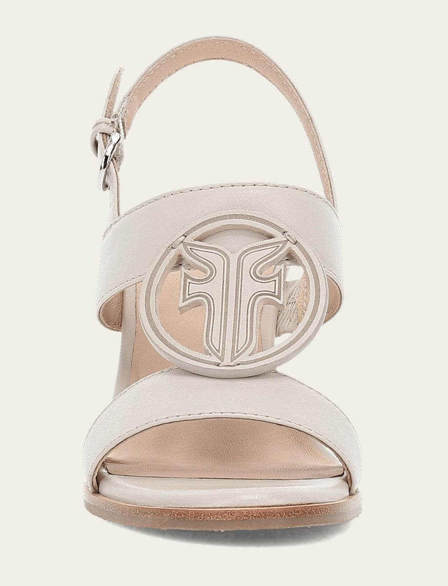 Women's Ivory Rachel Logo Sandals | Frye Ivory