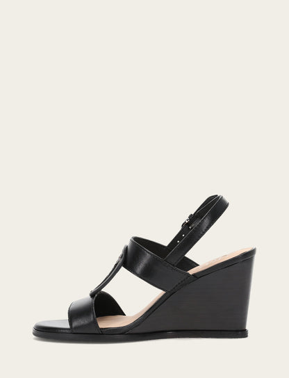 Women's Black Rachel Logo Sandals | Frye Black